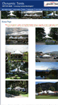 Mobile Screenshot of dynamictents.com
